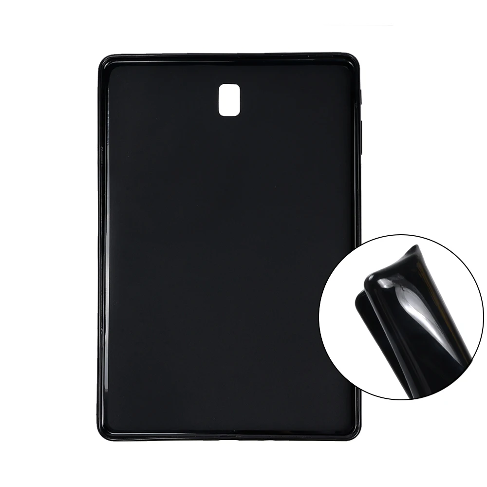 

Case For Samsung Galaxy Tab S4 10.5 inch 2018 SM-T830 T835 Soft Silicone Protective Shell Shockproof Tablet Cover Bumper Fundas