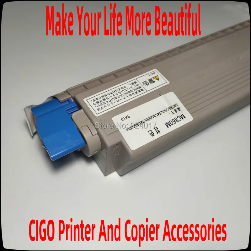 For Okidata MC823 MC833 MC843 Color Printer Toner Cartridge,46471101 46471102 46471103 46471104 MC 823 Toner Cartridge With Chip