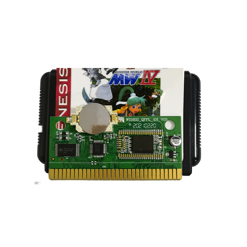 Monster World IV 16 Bit MD Game Card – Uma Solução para Colecionadores e Fãs de Sega Mega Drive