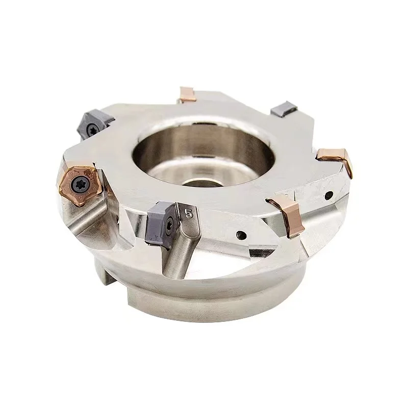 Mfpn66 grau 50mm 63mm 80mm corte pesado moagem de alta qualidade pnmu0905 carboneto inserção mfpn cnc duplo-face cortador