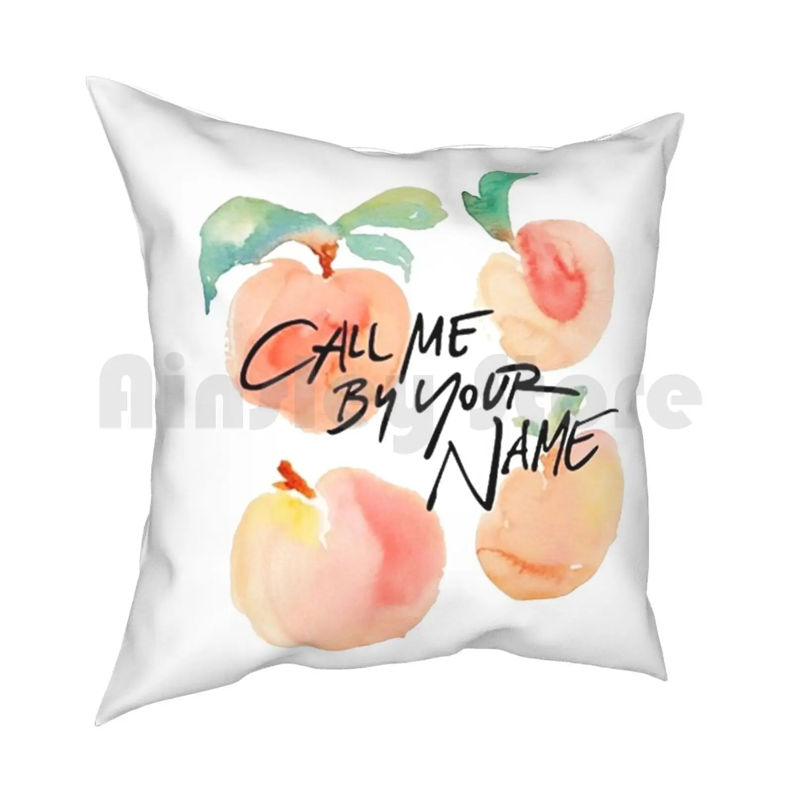 Call Me By Your Name ? Peaches Pillow Case Printed Home Soft DIY Pillow cover Call Me By Your Name Cmbyn Call Me By Your