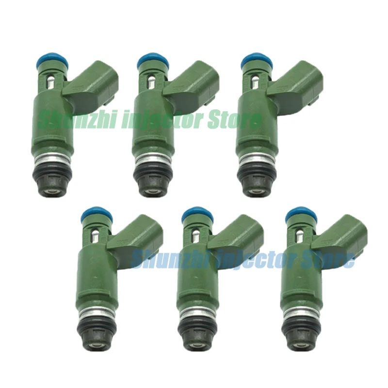 6pcs Fuel Injector Nozzle For Jaguar 2001-2008 X-Type 2.5 3.0 V-6 Original used OEM:1X43-AB 1X43AB 1X43 AB