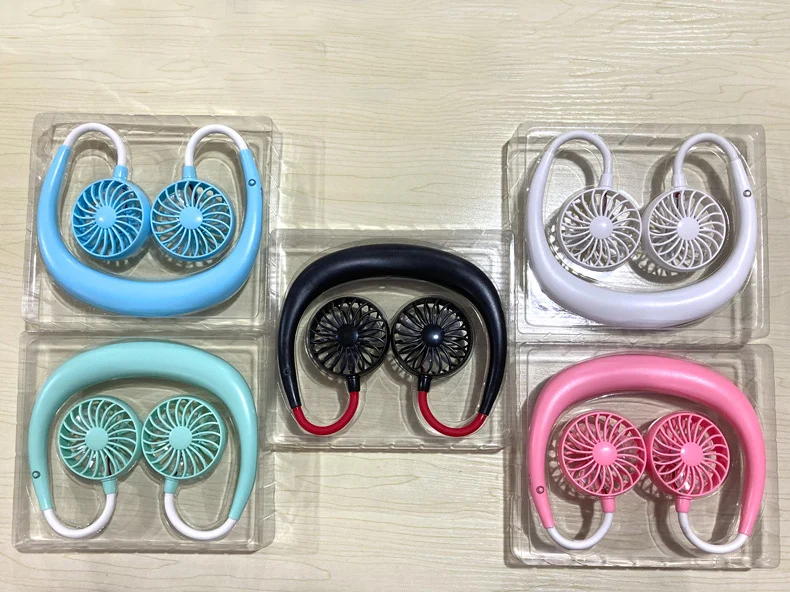 360 ° หมุนแขวนพัดลมไฟฟ้า 3 ระดับปรับพัดลมUSBแบบพกพา