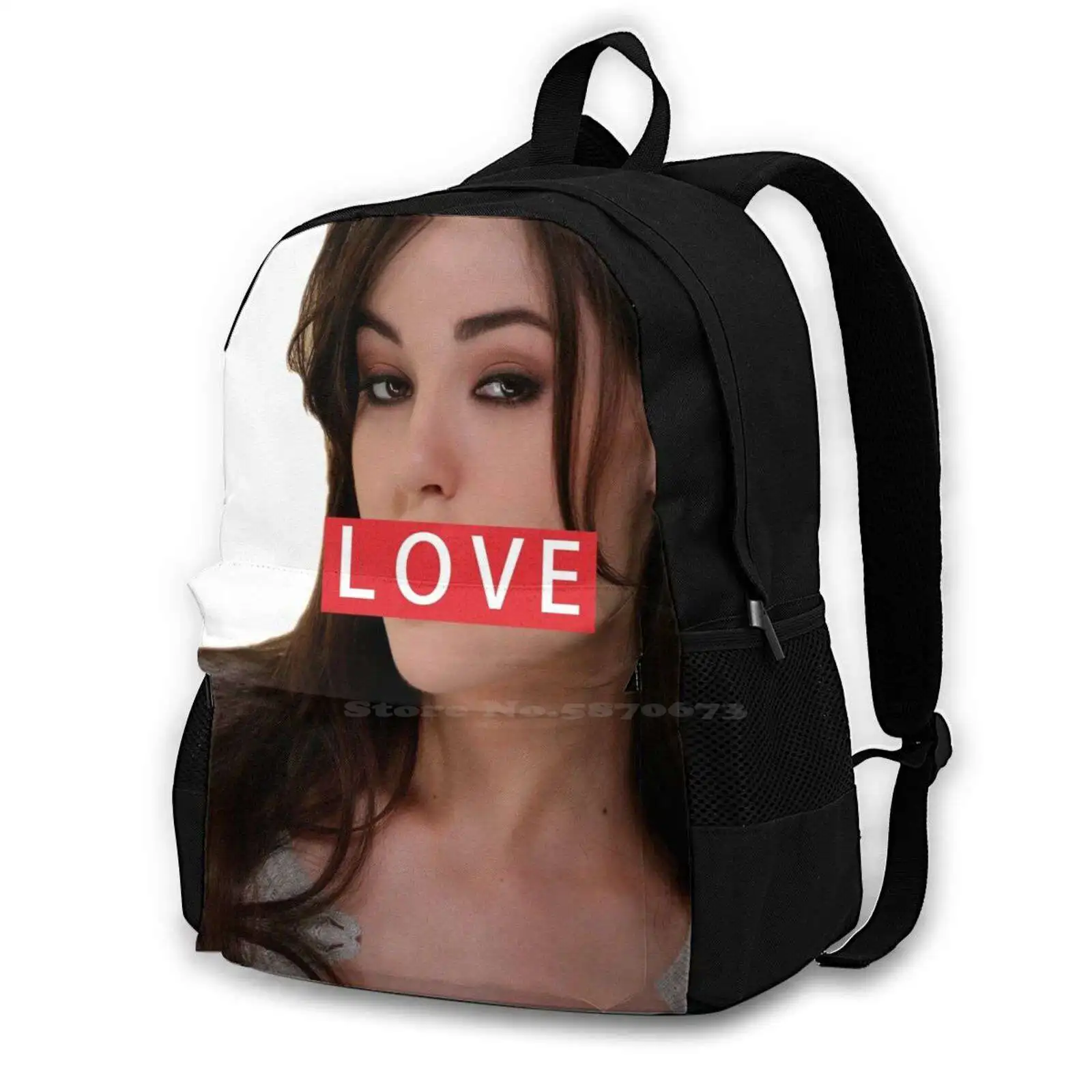 Sasha Gray Love Fashion Travel Laptop School Backpack Bag Sasha Gray Love Star Sasha Gray Riley Reid