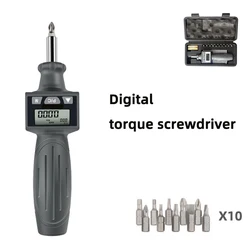 0.05-8NM Digital Torque Screwdriver Adjustable Preset Torque Head Set High Presicion Screwdriver Hand Tools