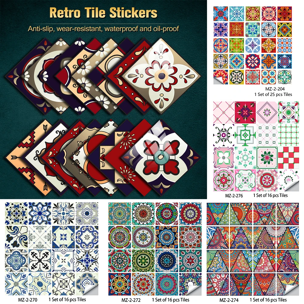 16Pcs/Set Colorful … - image