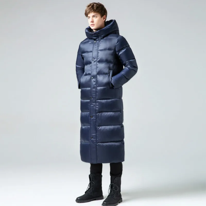 

Winter Long Goose Down Jacket Men Clothes Puffer Jacket Men's Down Coat Parka Jackets Doudoune Homme 0005 KJ1336