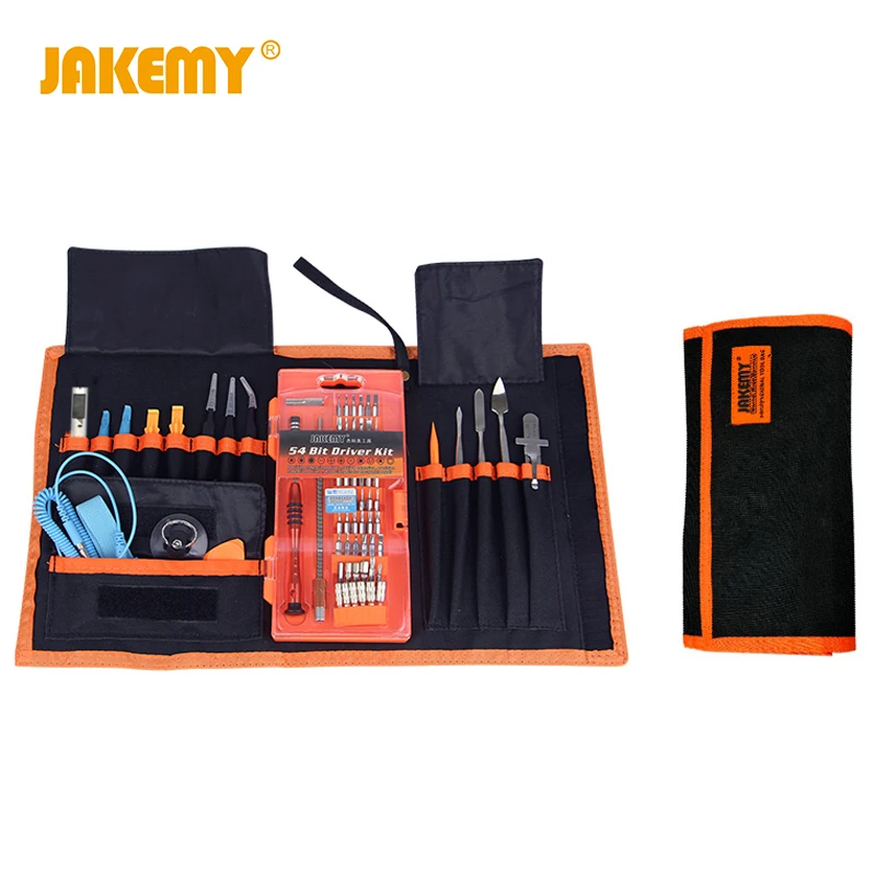 

JAKEMY 74 in 1 Professional Screwdriver Set/Opening Tool/Knife/Ruler/Tweezers Repair Tools Kit