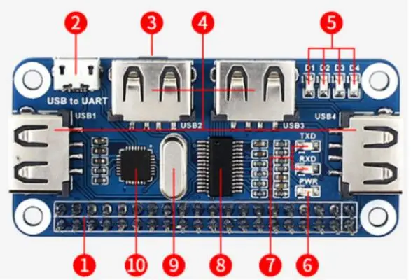 DAC8532 ADS1256 Raspberry Pi Hochpräzise AD/DA Digital Analog Modul Erweiterungskarte Entwicklung Pi 3B+/4B Onboard DAC ADS – Detail 4
