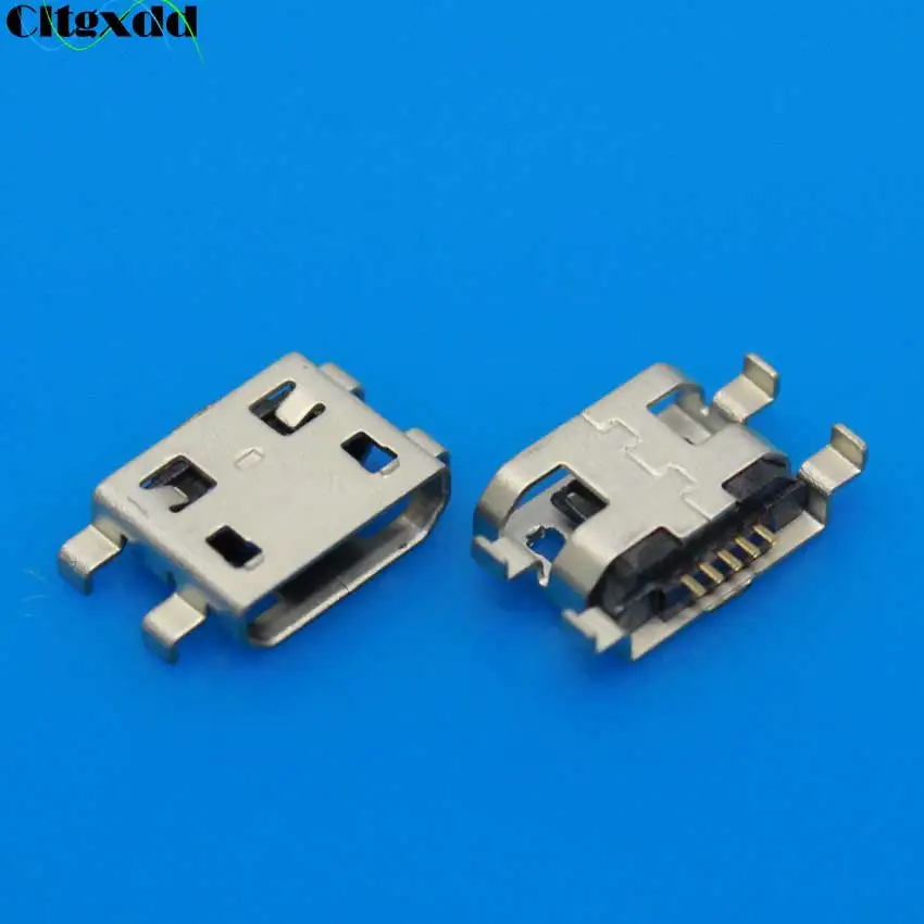 

50~100PCS For Redmi Note 4X Alcatel One Touch Idol Dual OT-6030D A E OT6030 Micro USB 5Pin Female Socket Connector Charging Port