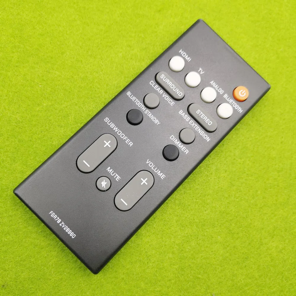Пульт дистанционного управления FSR78 ZV28960 для Yamaha YAS-106 YAS-207 ATS-1060 YAS-107 ATS-1070 Высокая точность Bluetooth Саундбар