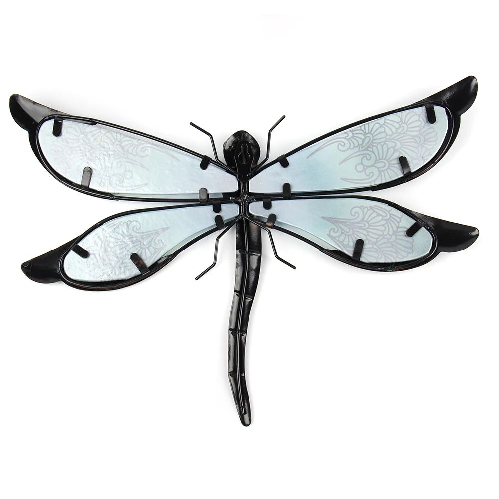 Metal Dragonfly Wall Decor Outdoor Wall Decor Garden Dragonfly Decor for Patio Dragonfly Metal Wall Art for Living Room Gfit