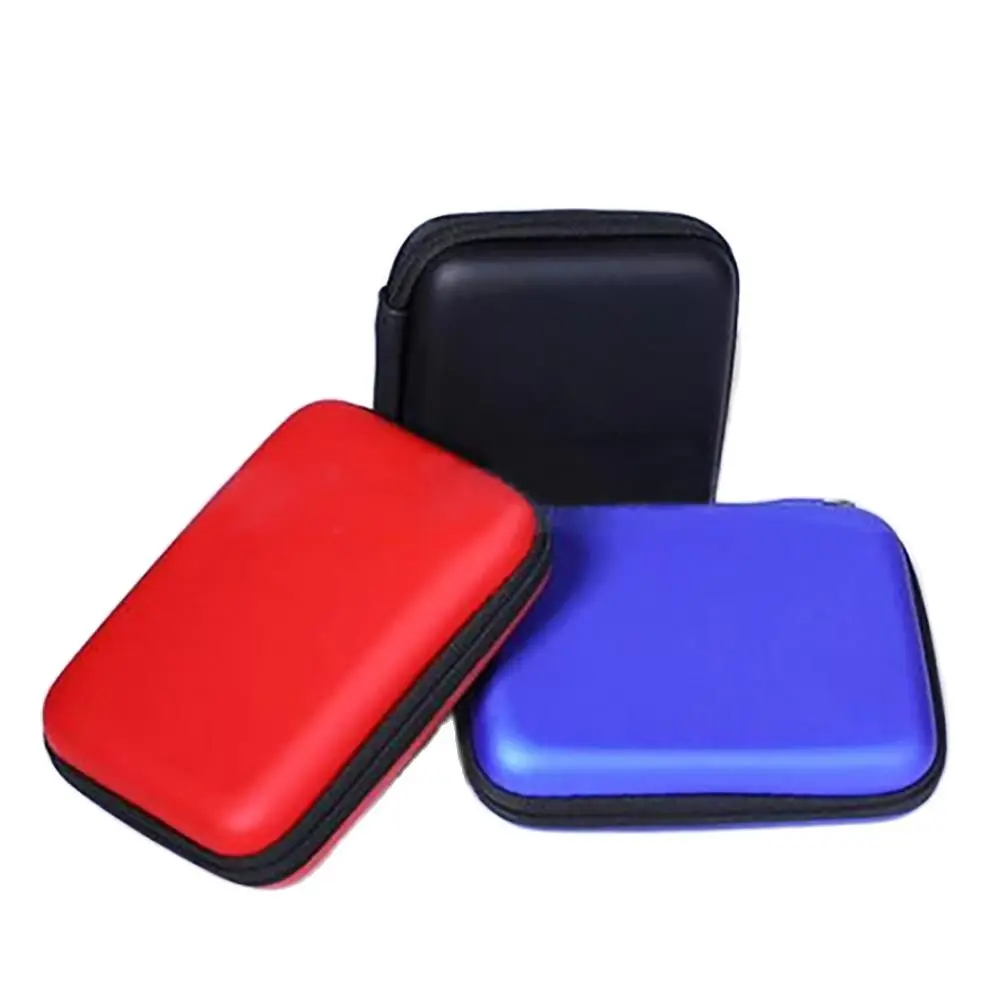 Juste de protection pour disque dur externe USB 2.5 ", mini sac, étui, poudres, disque dur externe, câble d'écouteurs