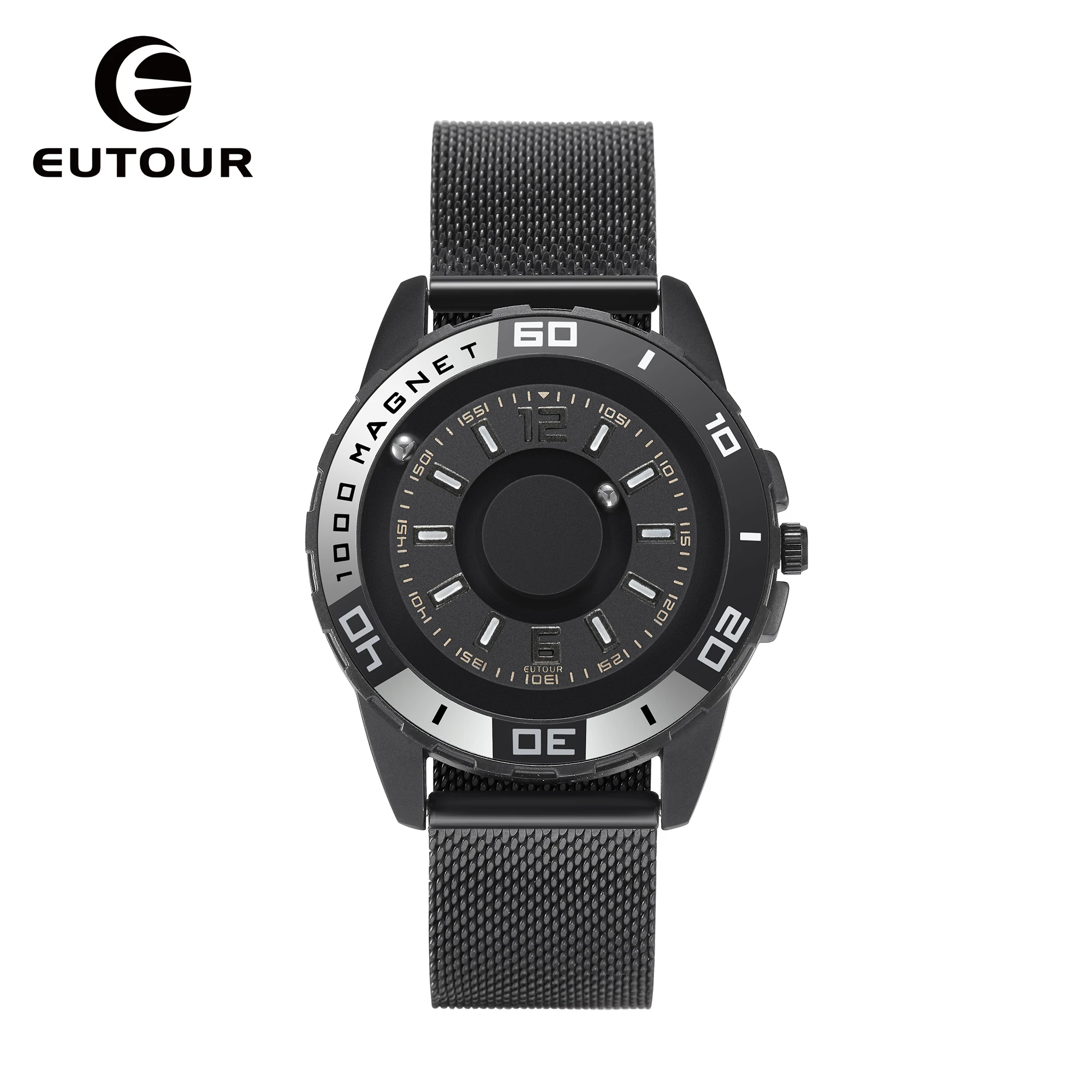 EUTOUR  Quartz Watch Men\'s Luxury Sports Design Shell Original Magnetic Watch Fashion Simple Watch Belt Men\'s Watch Gift