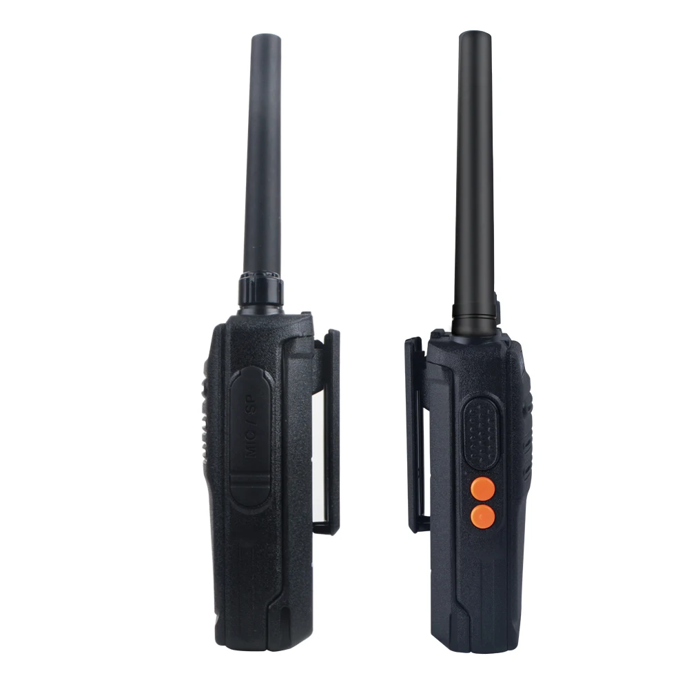 2PCS Portable Two Way Ham Radio Walkie talkies Outdoor Handheld UHF Security Rechargeable Li-ion Battery VOX Long Range 1 Pair