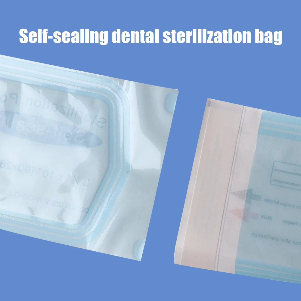 100PCS Selbstdichtende Sterilisation Beutel Taschen 7 Größe Einweg Nail art Desinfektion Tasche Tattoo Nagel Dental Werkzeug Lagerung Tasche – Detail 10