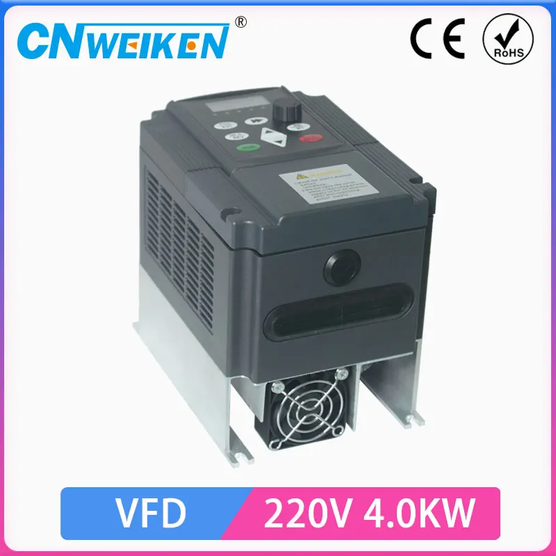 4kw 220v AC Frequency Inverter & Converter Output 3 Phase 650HZ ac motor water pump controller /ac drives /frequency converter