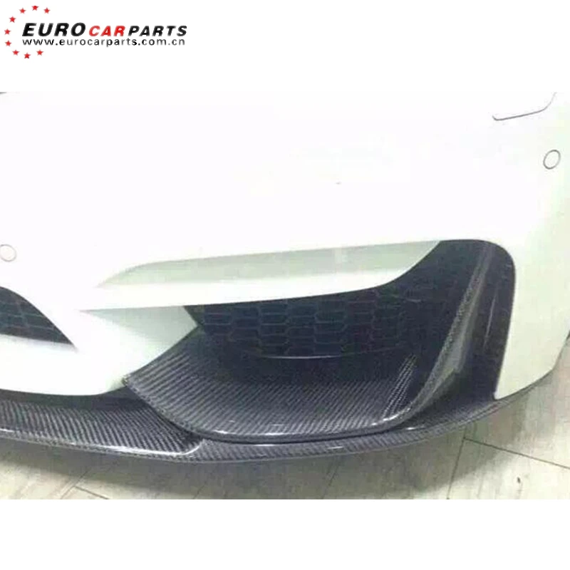 F80 M3 / F82 M4 bumper side cover carbon fiber material fit for F80 M3 / F82 M4 for M style carbon fiber material front bumper