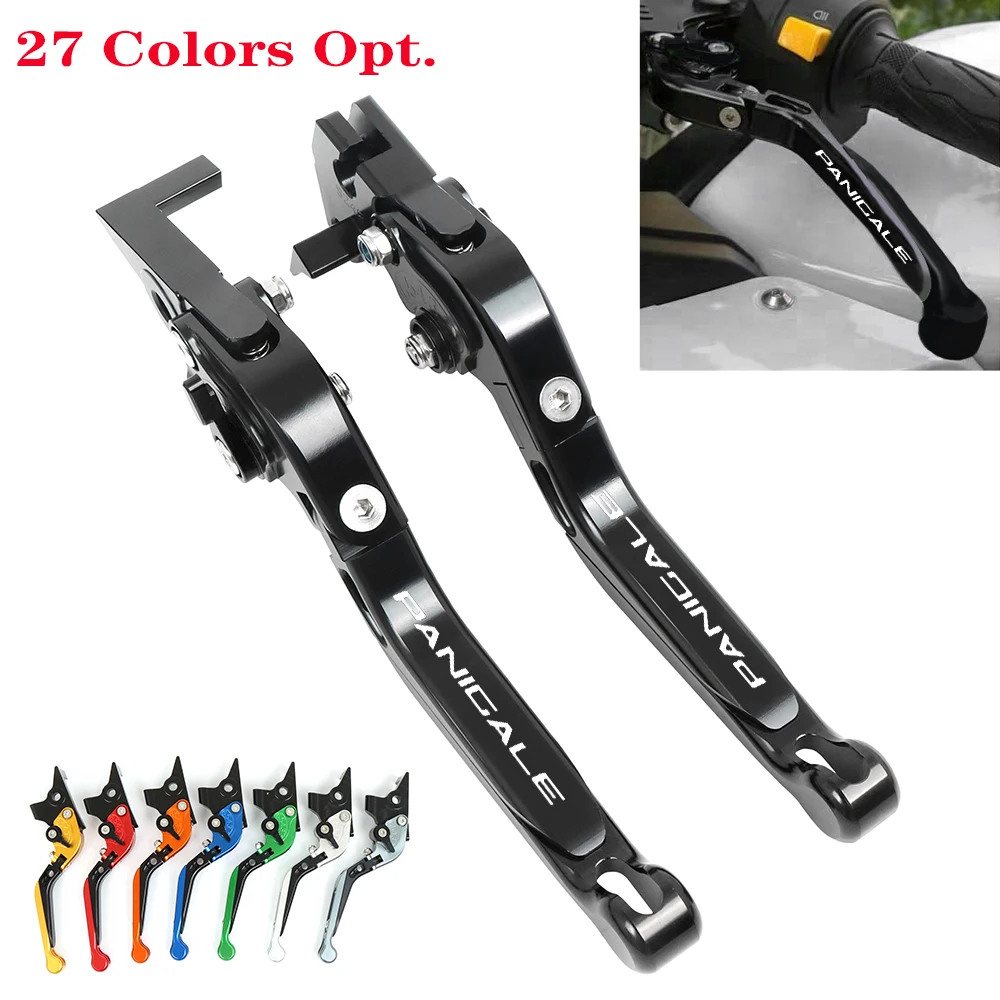 

Folding Brake Clutch Levers Extendable Handle For Ducati 848/EVO 899 959 1098/S 1199 1299 V4/S/R Panigale/S/R/Tricolor 1198/S/R