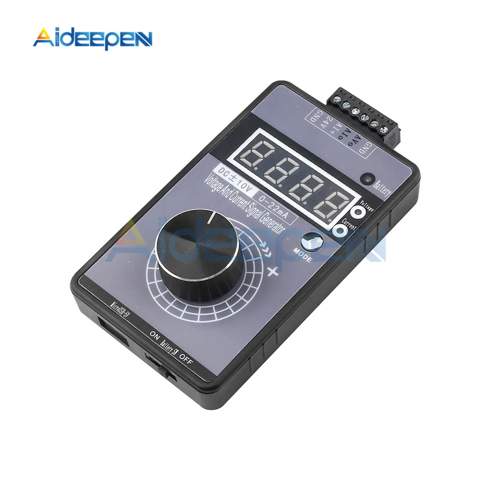 Digital 4-20mA 0-10V Voltage Signal Generator 0-20mA Current Transmitter Professional Electronic Measuring Instruments