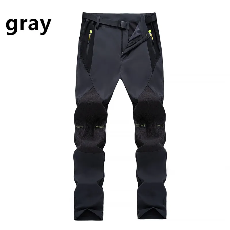 Men's cycling pants sports trousers mountain bike pants running outdoor color matching spring and autumn hiking pants