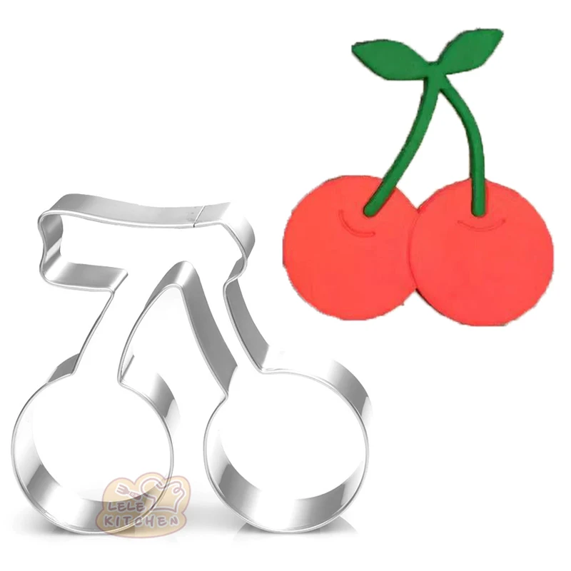 

Fruit Cherry Metal Cookie Cutter Cookware Baking Accessories Biscuit Artesanato Fondant Cake Decorating Tools