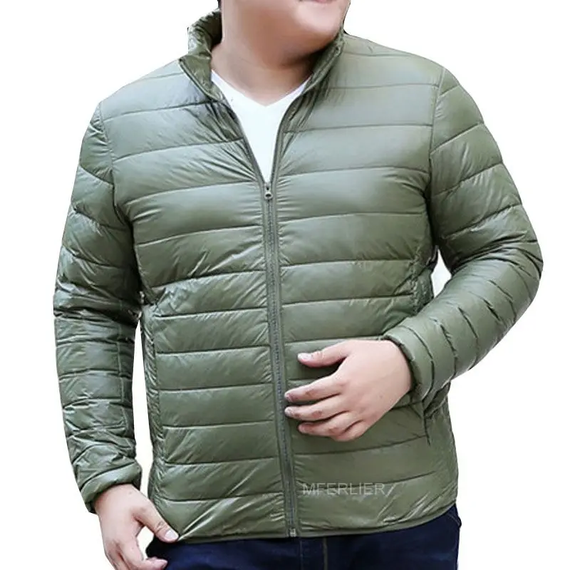 Autumn Winter Men Jackets 9XL Bust 160cm 5XL 6XL 7XL 8XL Plus Size Coat