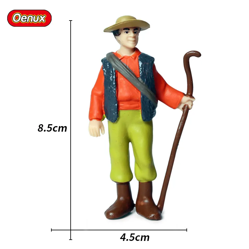 Woodland Scenics – Figurines Fermiers échelle N 1:160 – Lot De Personnages Miniatures Pour Trains Et Dioramas, Maquette Agricole