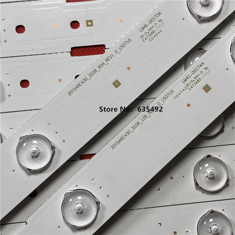 شريط ليد ، شريط ضوئي ، ARC430 ، بليد ، من من من ، من ، 43VLE6629 ، 43VLE6625 ، 43VLE6524 ، 43VLE5537BG ، 43VLE5523WG ، 43VLE5521BG ، 10