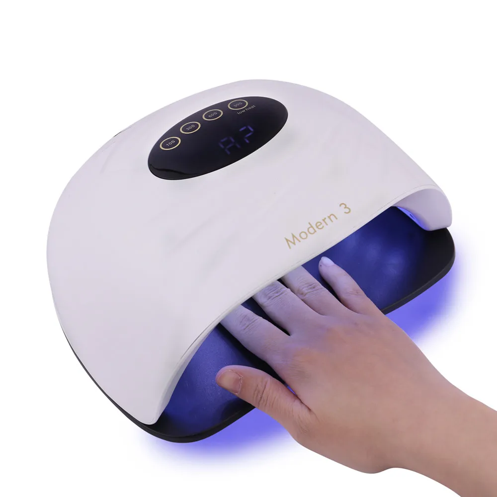 UV LED-lamp voor nagels manicure snel uithardende gellak nageldroger 10s/30s/60s/99s timingmodus met LCD-scherm nail art tools