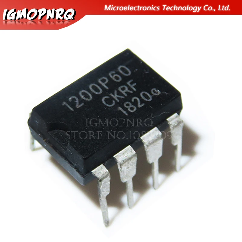 10PCS NCP1200P60 DIP-8 1200P60 DIP8 NCP1200P60G DIP