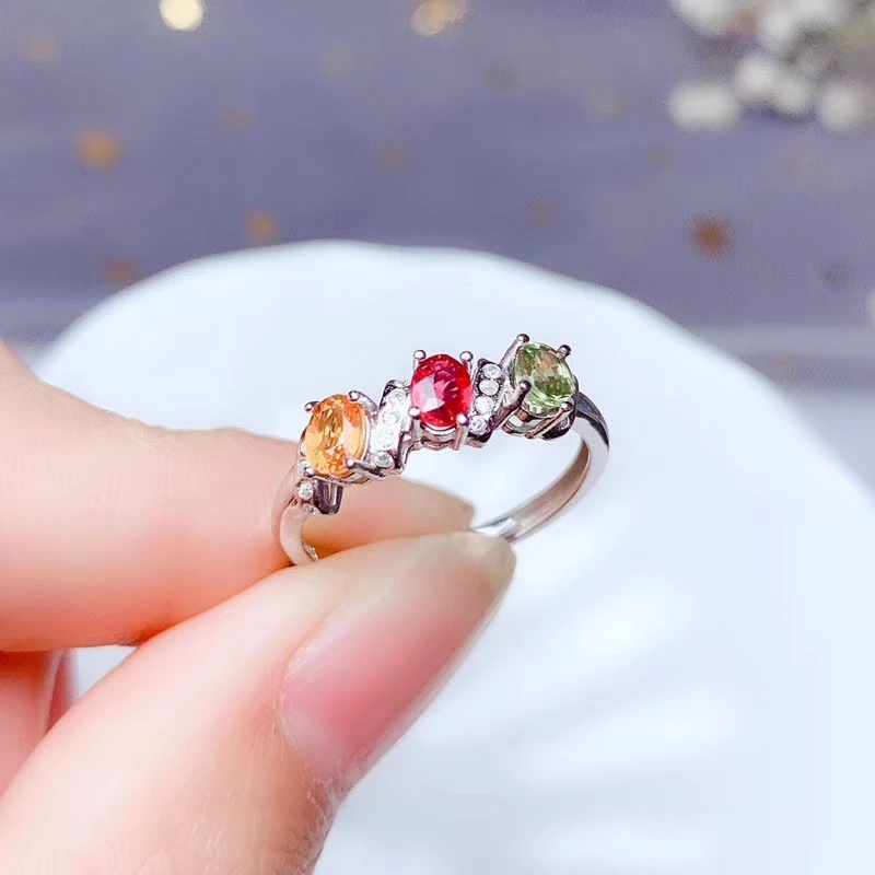 

KJJEAXCMY изысканные ювелирные изделия из стерлингового серебра 925 пробы с инкрустацией из натуральных драгоценных камней, цветным сапфиром, новое женское кольцо для девочек