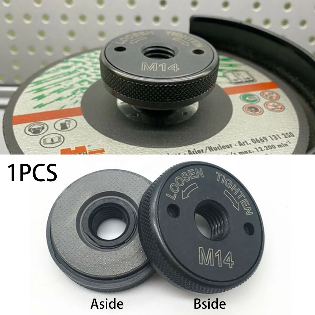Tuerca de sujeción flexible para amoladora angular M14, rosca de husillo de 14mm, 115-230, tuerca de sujeción rápida para Mkt wgüth Bosch