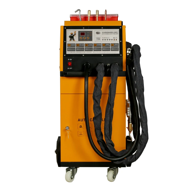 High-power automobile sheet metal repair and shaping machine Pure copper transformer Depressed spot welding meson machine 220V