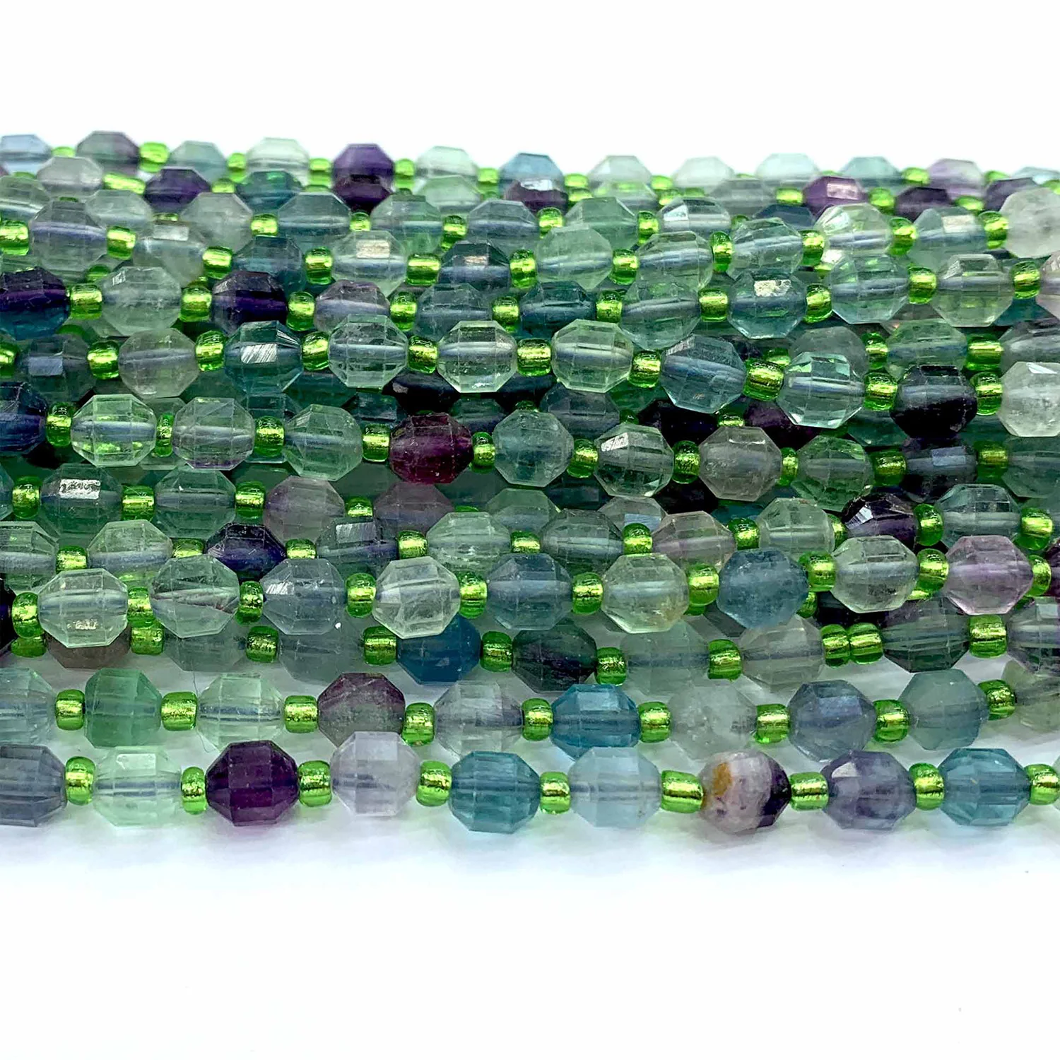 Veemake Natürlicher Aquamarin Prehnit Saphir Lapislazuli Pietersi Iolite Rbuy Ctrine Hartschliff Facettierte scharfe Energiesäulenperlen – Detail 9