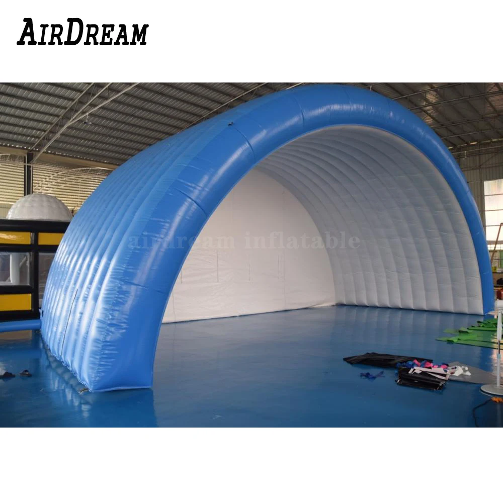 คุณภาพสูง Multi-Function Oxford Giant Inflatable Stage เต็นท์ Inflatable Air หลังคาสำหรับเพลงเทศกาลงานเลี้ยง