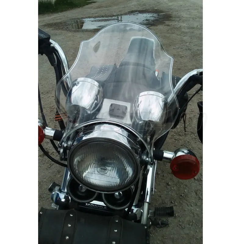 Windshield Windscreen Screen For 2003-2017 Moto Guzzi Breva Griso 1200 8V 1100 850 750 i.e Headlight Side Mounting Bracket