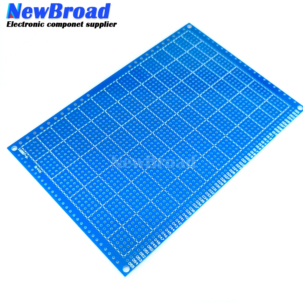 1pcs DIY 7*9M Blue Single Side Prototype Paper PCB Universal Experiment Matrix Circuit Board 7x9CM For Arduino