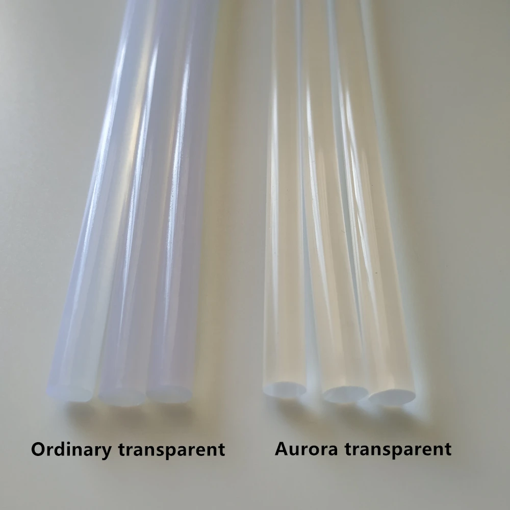 25 pezzi come trasparente come acqua colla a caldo stick 7 mm di diametro 100 mm di lunghezza per pistola per colla elettrica strumenti di riparazione di album artigianali