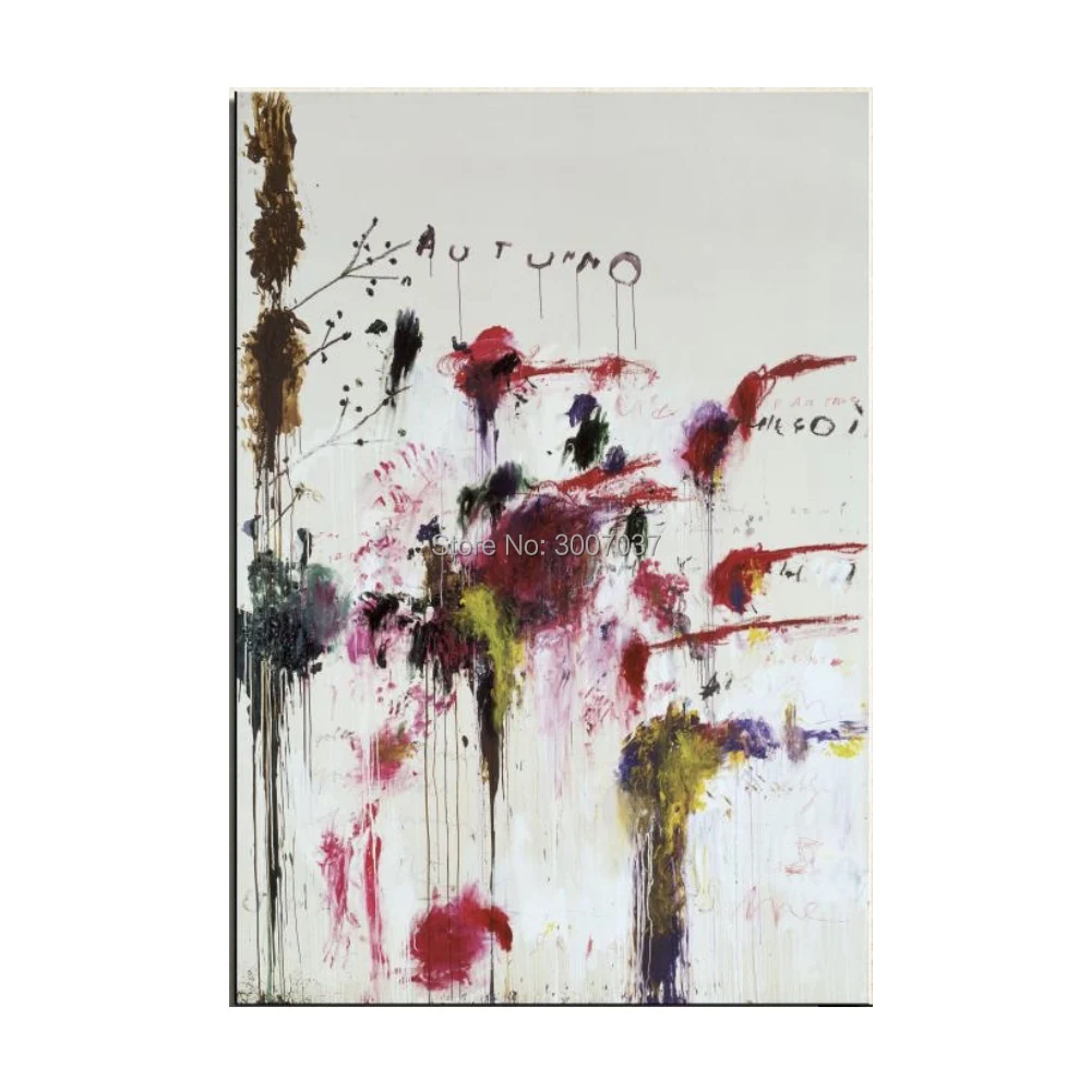 

Cy Twombly натюрморт, Классическая Ручная роспись, картина маслом, рисование без рамки, холст, ручная работа, солома, Утюг, техническая ручная работа