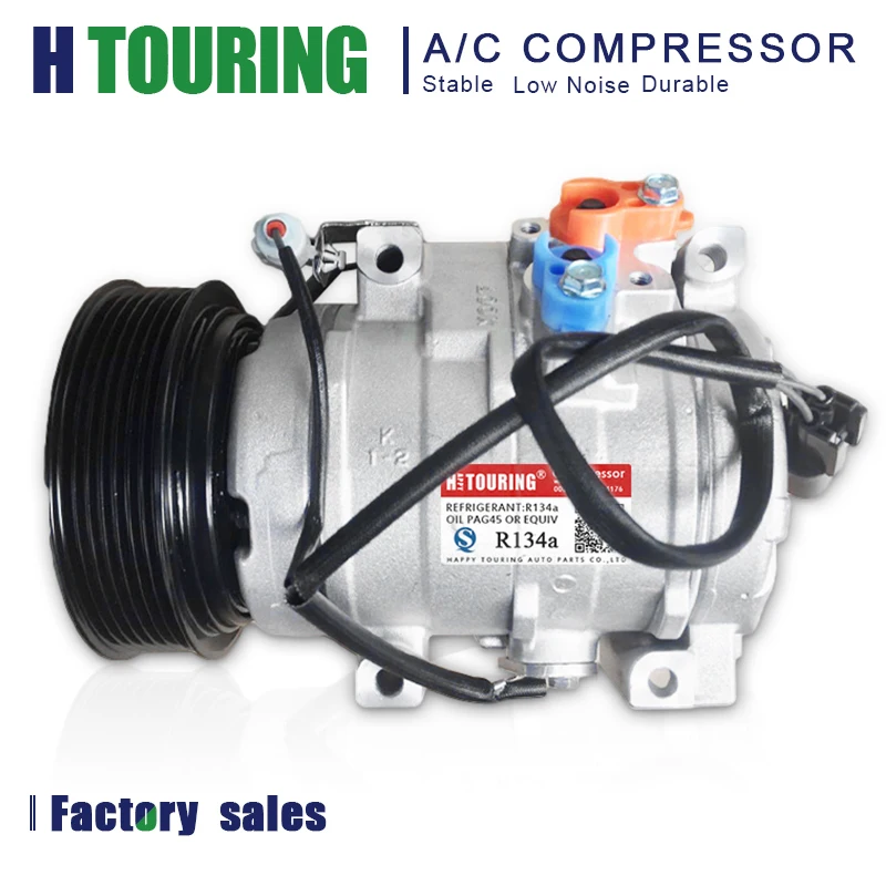 

10S17C AC Compressor for Mitsubishi Montero V6 3.5L 3.8L 2001-2006 MR500877 MR5133448 MR568288 MR568290 MR500662 447220363