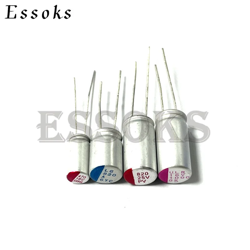 

10pcs 63V 56uF 10X12 mm Super Low ESR 63V56uF For Motherboard Solid Capacitor Capacitors