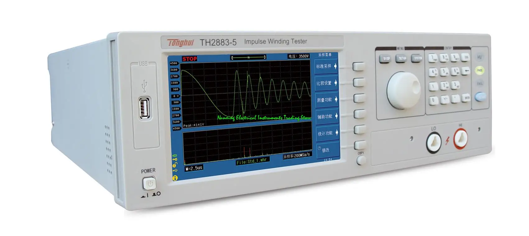 Fast arrival TONGHUI TH2883-5 Pulse coil tester Impulse Winding Tester Pulse voltage output 5KV