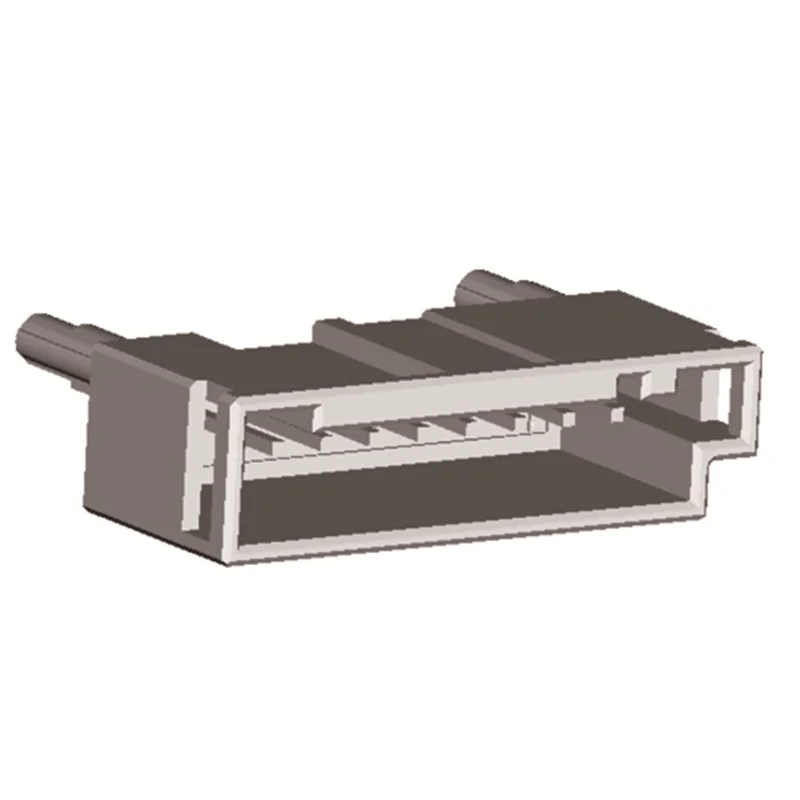 

1743386-1 8 way PCB straight pin socket