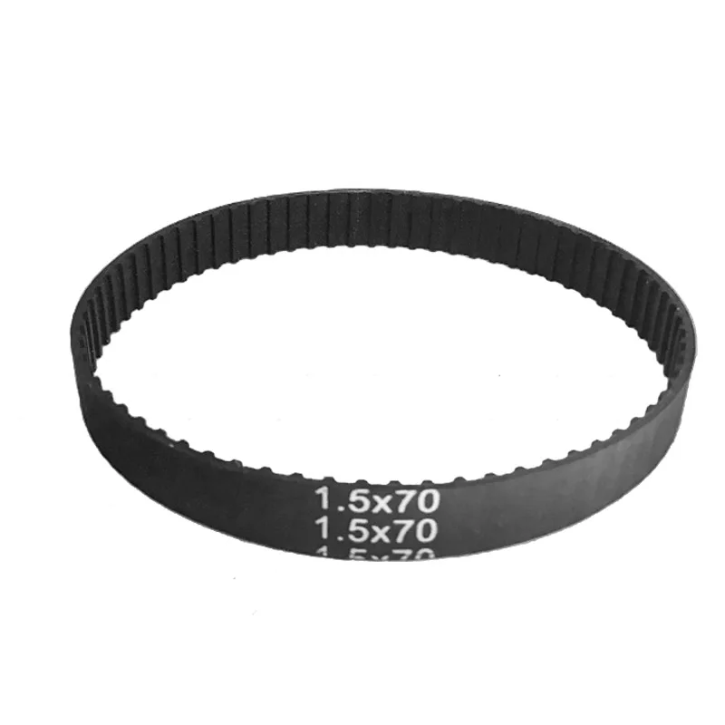 Drive Timing Belt 1.5x70 Rubber Belt 70 Teeth 329.70mm