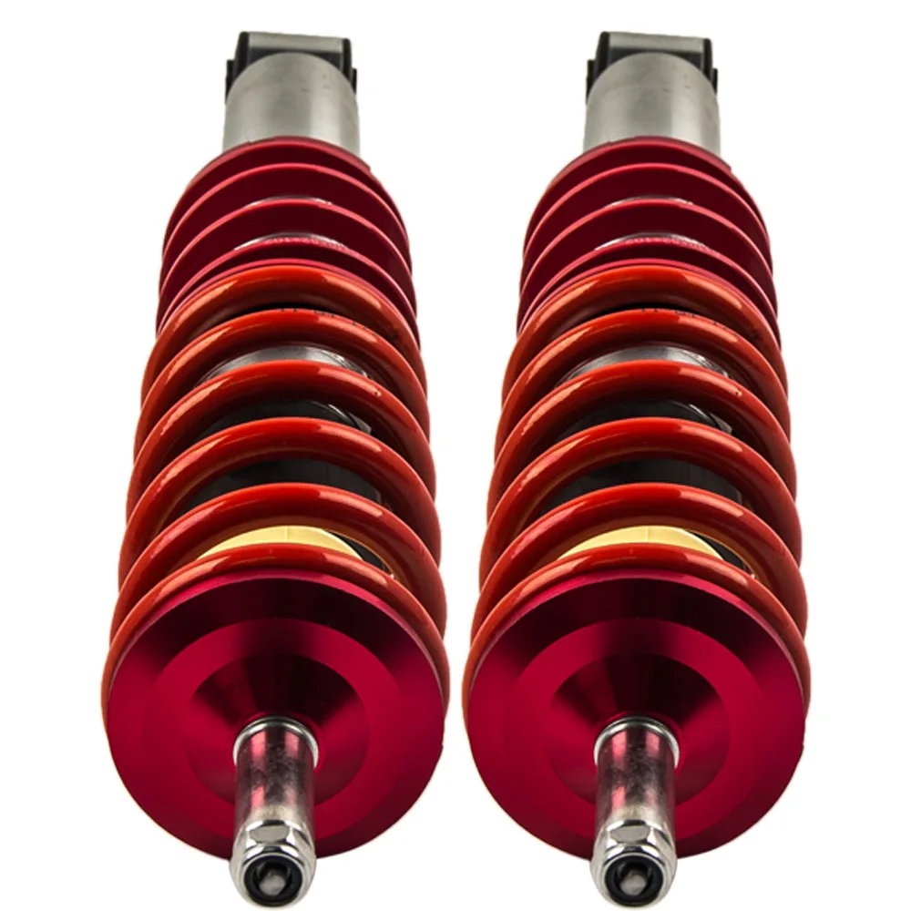 Height Adjustable Coilovers Kit for VW Rabbit GOLF MK1 Cabriolet 1975-1994 Front Rear Shock absorber Coil Springs Red