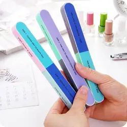 1PC Six-Sided Polishing Nail File Matte Strip Nail File Sanding Nail File Practical Buffer Block For People Manicure Accessories