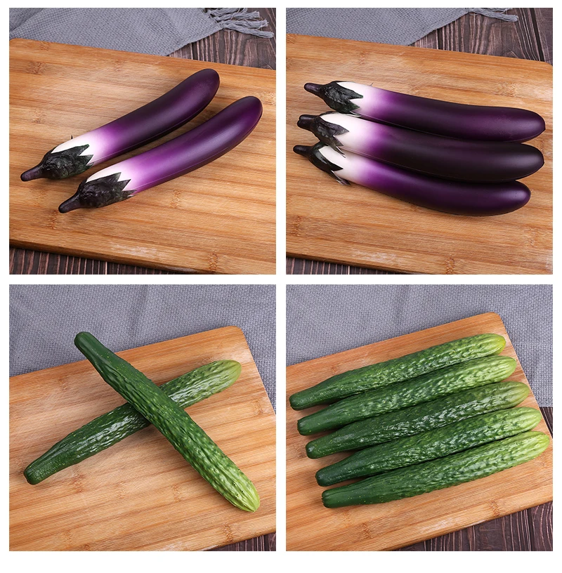 Simulation Cuke Gurke Modell Schrank Hotel Esszimmer Halle Restaurant Shop Shop Dekoration Künstliche Gefälschte Gemüse Requisiten – Detail 8