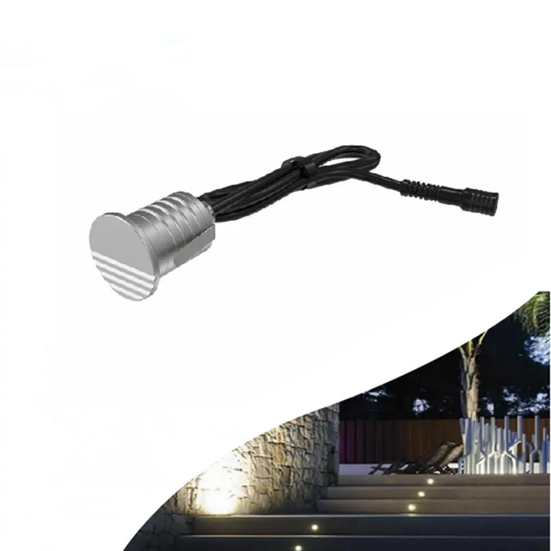 LED Staircase Light 1W Mini Underground Light Anti-Glare And Waterproof IP67 Embedded Underground Light Outdoor Lighting