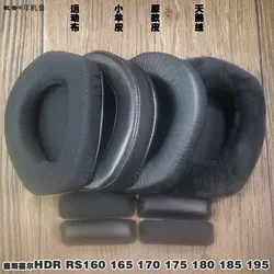 Soft Protein Velvet Sheepskin Earpad Foam Ear Pads Cushions for Sennheiser HDR RS165 RS175 RS185 RS195 Headphones Without Buckle